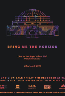 Bring Me the Horizon - Live at the Royal Albert Hall - Poster / Capa / Cartaz - Oficial 1