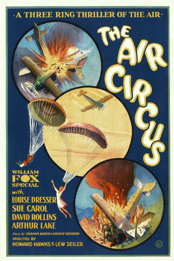 Poster de Filme Conquistando os Ares (1928)