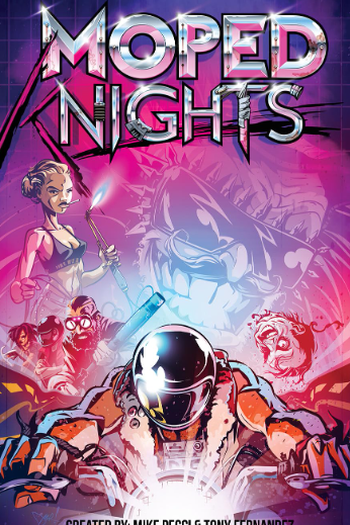 Poster de Curta Moped Knights (2015)