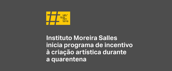 Instituto Moreira Salles dá início à segunda etapa do Programa Convida