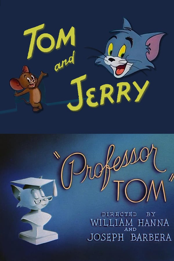 Poster de Curta Professor Tom (1948)