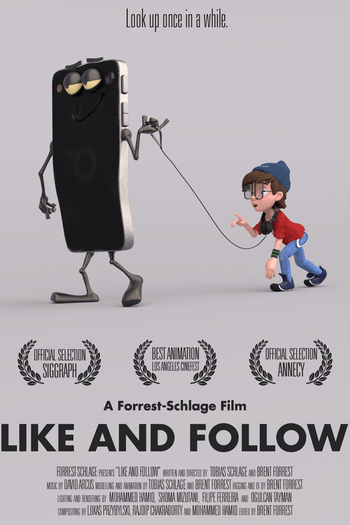 Poster de Curta Like and Follow (2019)