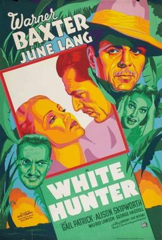 Poster 1 de Filme Caçador Branco (1936)