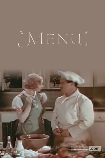 Poster de Curta Menu (1933)