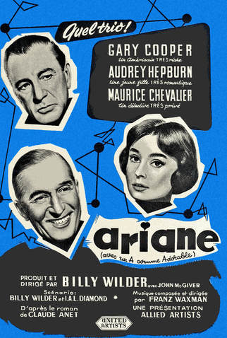 Poster 9 de Filme Amor na Tarde (1957)