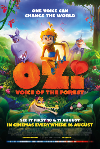 Poster 1 de Filme Ozi: Voz da Floresta (2024)