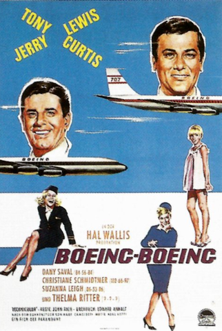 Poster 4 de Filme Boeing, Boeing (1965)