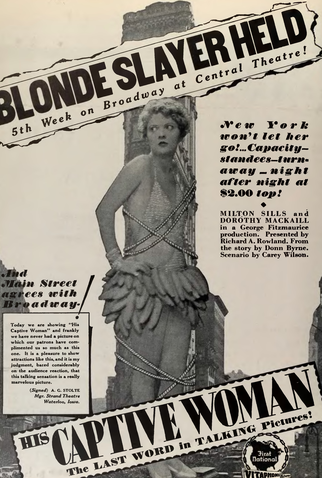 Poster 1 de Filme Presa de Amor (1929)