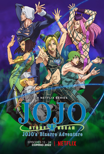 JoJo's Bizarre Adventure: Stone Ocean (5ª Temporada) - Poster / Capa / Cartaz - Oficial 1