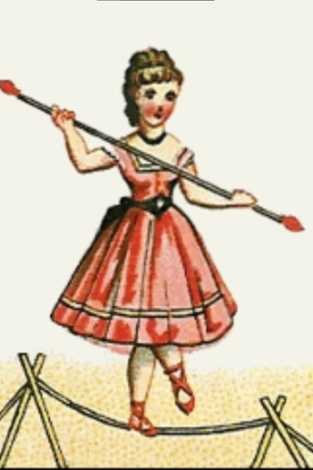 Poster de Curta La Danse sur la Corde (1878)