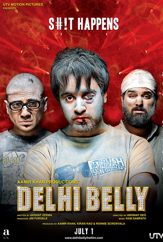 Poster 1 de Filme Delhi Belly (2011)