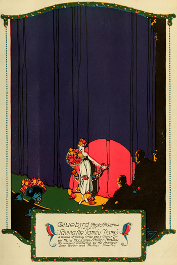 Poster de Filme Saving the Family Name (1916)