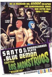 Santo e Blue Demon Contra os Monstros - Poster / Capa / Cartaz - Oficial 1