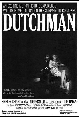Poster 2 de Filme Dutchman (1967)