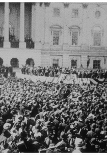 Washington: Le Président Mac Kinley adressant son message (Washington: Le Président Mac Kinley adressant son message)