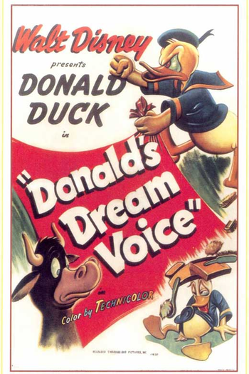 Poster de Curta A Bela Voz de Donald (1948)