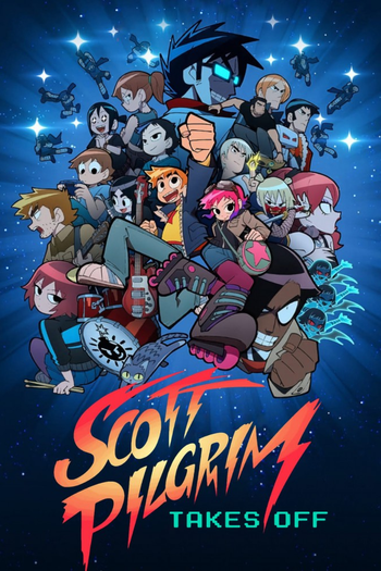 Poster de Franquia Scott Pilgrim Takes Off (2023)