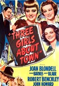 Três Graças e Uma Desgraça (Three Girls About Town)