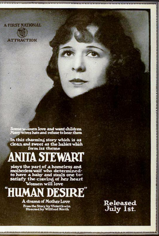 Poster 1 de Filme Human Desire (1919)