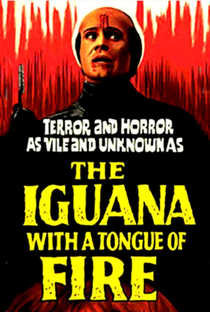 A Iguana da Língua de Fogo - Poster / Capa / Cartaz - Oficial 4