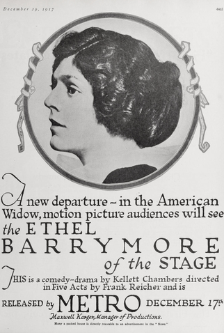 Poster 1 de Filme An American Widow (1917)