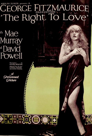 Poster 1 de Filme Verdadeiro Amor (1920)