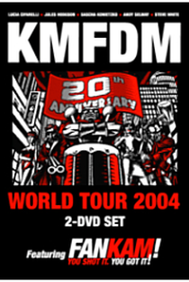 KMFDM: 20th Anniversary World Tour 2004 - Poster / Capa / Cartaz - Oficial 1