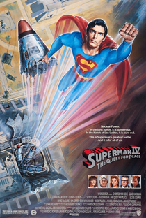 Superman IV: Em Busca da Paz - Poster / Capa / Cartaz - Oficial 1