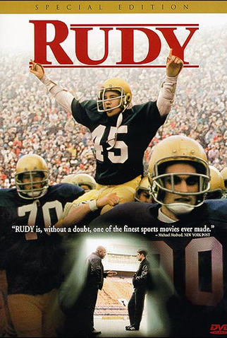 Poster 2 de Filme Rudy (1993)