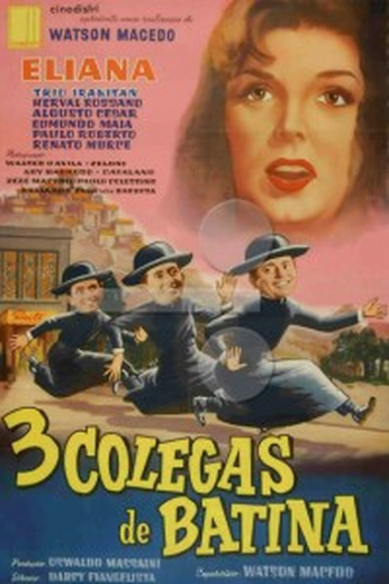Poster de Filme Três Colegas de Batina (1962)