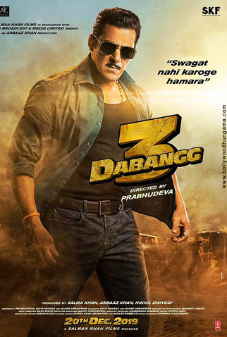 Poster 1 de Filme Dabangg 3 (2019)