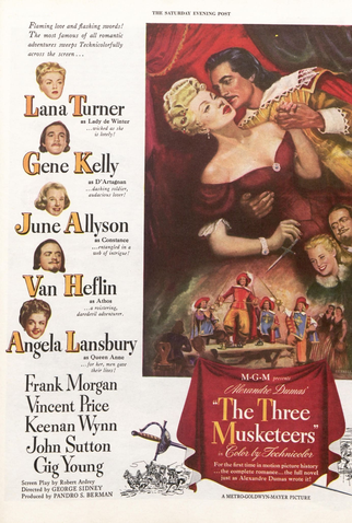 Poster 8 de Filme Os Três Mosqueteiros (1948)