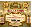 Sherlock Holmes in the Singular Case of the Plural Green Mustache