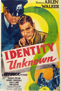 Identity Unknown - Poster / Capa / Cartaz - Oficial 2