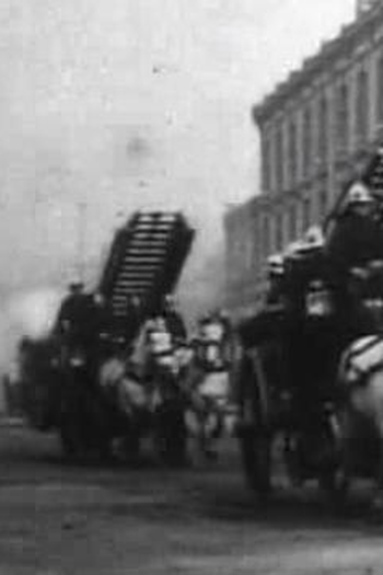 Poster de Curta Bombeiros em Lyon (1896)