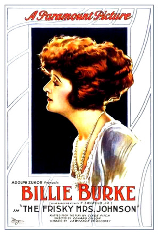 Poster 1 de Filme The Frisky Mrs. Johnson (1920)