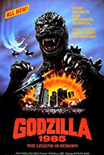 Godzilla 1985 - Poster / Capa / Cartaz - Oficial 1