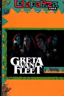 Greta Van Fleet - Lollapalooza Chile - Poster / Capa / Cartaz - Oficial 2