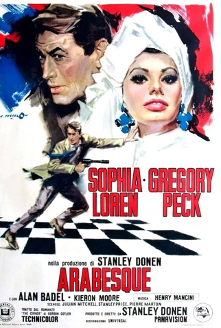 Poster 12 de Filme Arabesque (1966)