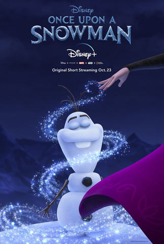 Poster 2 de Curta Era Uma Vez um Boneco de Neve (2020)