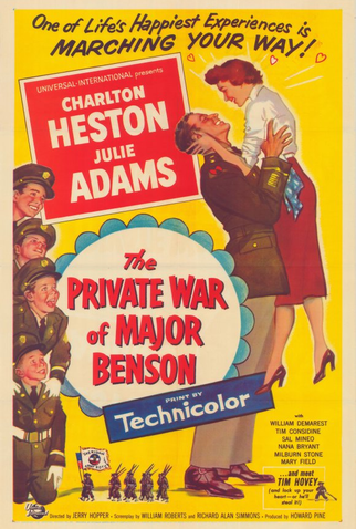 Poster 1 de Filme A Guerra Íntima do Major Benson (1955)