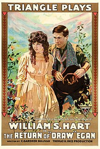 Poster 2 de Filme The Return of Draw Egan (1916)