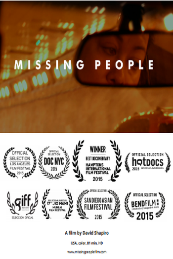 Poster de Filme Missing People (2015)