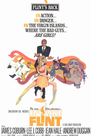 Poster 1 de Filme Flint - Perigo Supremo (1967)