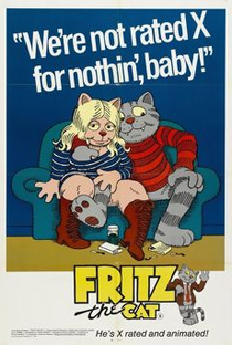 O Gato Fritz - Poster / Capa / Cartaz - Oficial 1