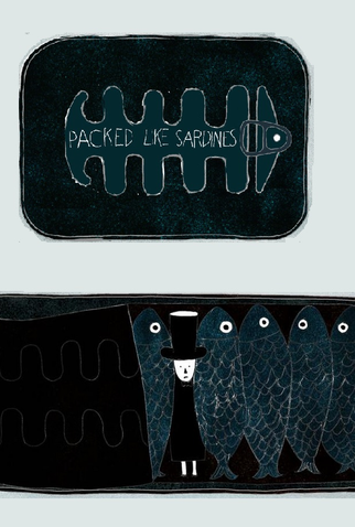 Poster 1 de Curta Packed like Sardines (2010)