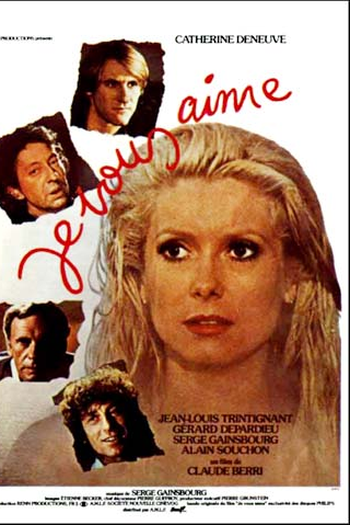 Poster de Filme Je vous aime (1980)