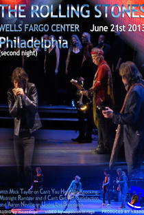 Rolling Stones - Philadelphia 2013 2nd Night - Poster / Capa / Cartaz - Oficial 1