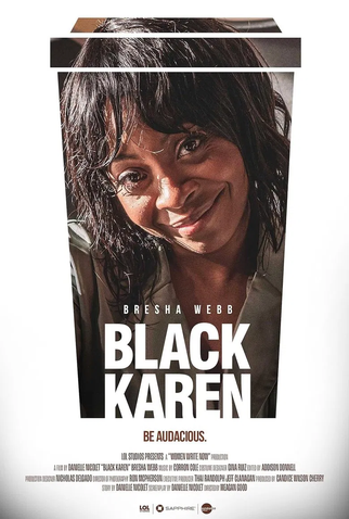 Poster 1 de Curta Black Karen (2022)