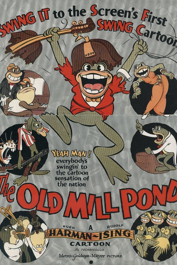 Poster de Curta The Old Mill Pond (1936)